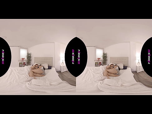 ❤️ PORNBCN VR Ikki yosh lezbiyen 4K 180 3D virtual haqiqatda uyg'onmoqda Jeneva Bellucci Katrina Moreno ❤️ Anal pornoda bizda ❌️❤